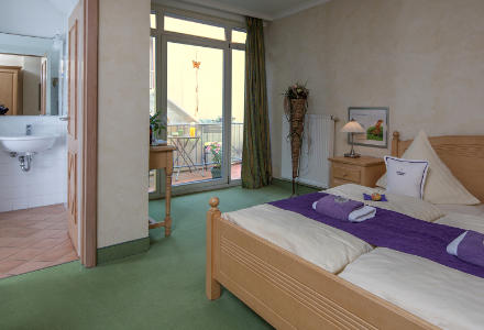 Deluxe Doppelzimmer mit Balkon Nr. 7