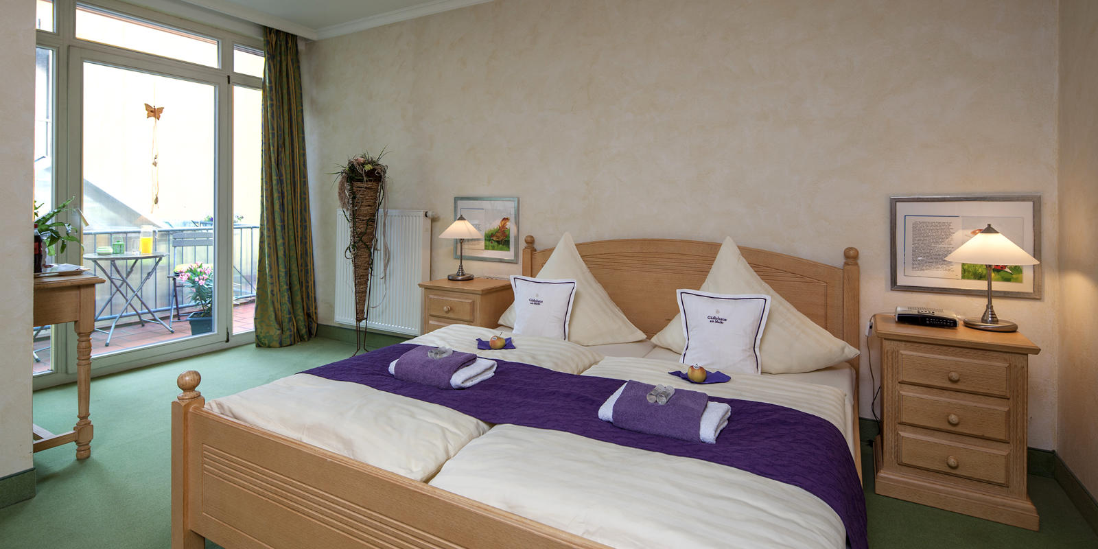 Deluxe Doppelzimmer mit Balkon Nr. 7